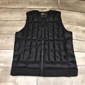 Askov Finlayson Down Womens Puffer Puffy Black Elite Preservation Vest Sz Medium